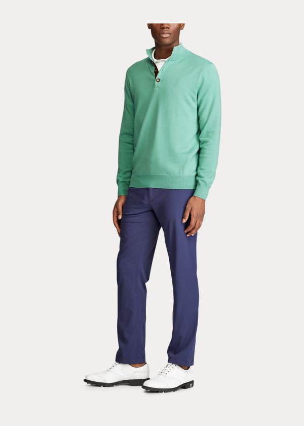 Sueter Ralph Lauren Hombre Verdes - Washable Merino Wool - ZTNCX3690